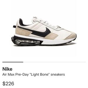 Nike air max pre-day “light bone” sneakers